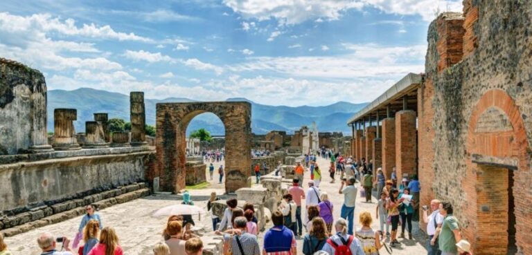 From Sorrento: Pompeii with an Archaeological Guide & Ticket - Transportation and Logistics
