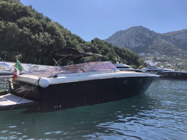 From Sorrento: Private Capri Boat Tour with Drinks - Highlights of the Route