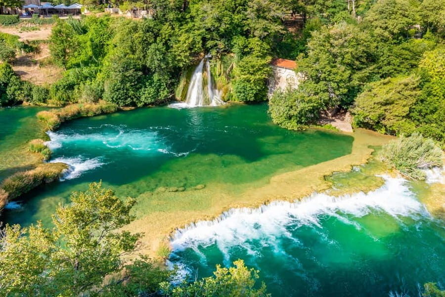 From Split: Krka Waterfalls, Primoten, and Winery Day Trip - The Charm of Primoten