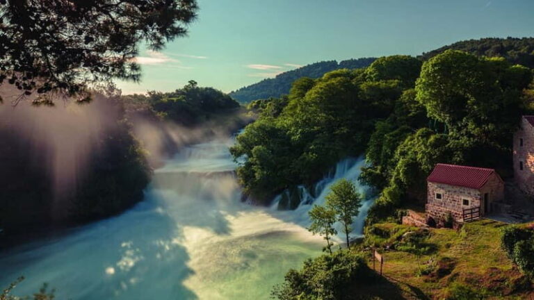 From Split: Krka Waterfalls with Riverboat Ride & swimm stop - The Value of the Price
