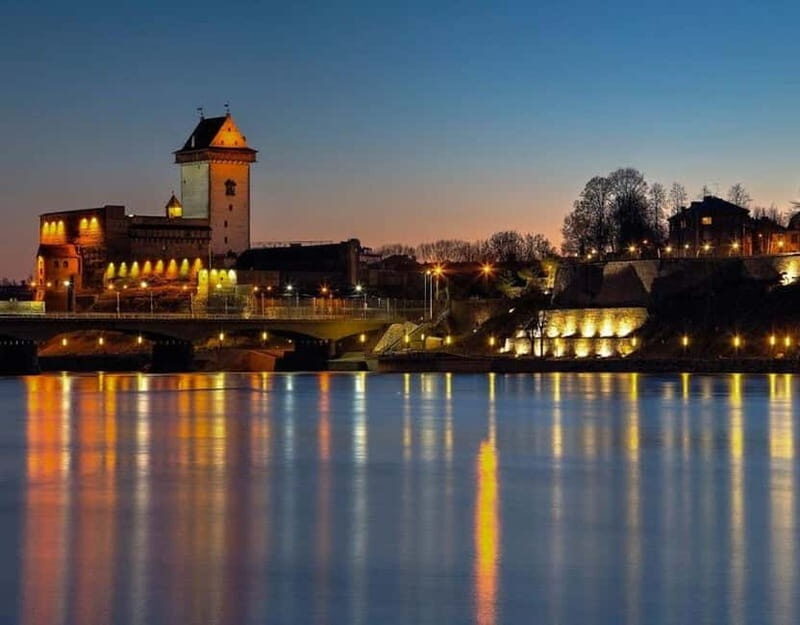 From Tallinn: Narva and "A View of Russia" Day Trip - The Old Town and Riverside Walk