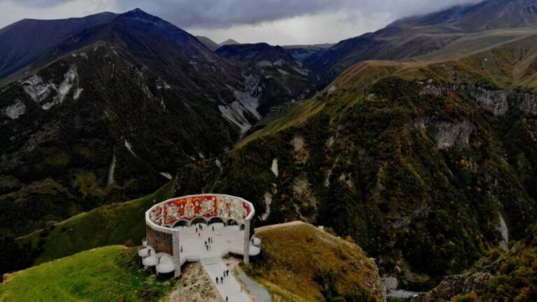 From Tbilisi: Kazbegi, Gudauri & Gergeti Group Day Tour - Transportation & Guide Service