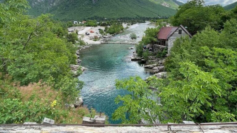From Tirana/Durres/Shkoder: Day Tour to Theth and Blue Eye - The Nderlysaj Natural Baths
