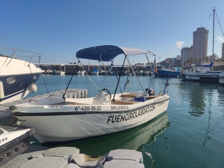 Fuengirola no License Boat from 2 To 4 Hours - The Practical Details
