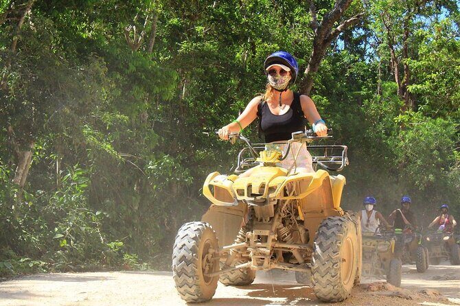 Full Adrenaline Day in Tulum! ATVs, Zipline, Cenote, Rappel, Food - The Guide and Group Experience