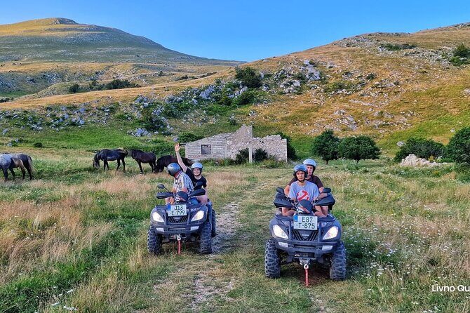 Full-Day Quad and Wild Horses Safari in Livno from Split - The Quad Adventure Begins