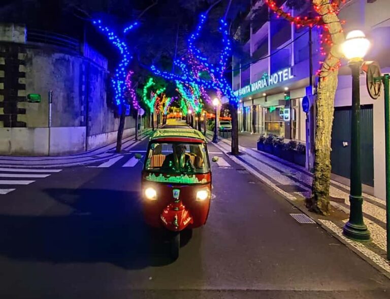 Funchal: Christmas Lights Tuk Tuk Tour - The Itinerary: What Makes Each Stop Special