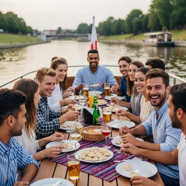 Gdask: Motawa River Cruise with Pierogi Tasting - The Atmosphere and Experience