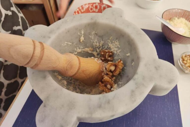 Genoa: Walnut Pesto Mortar Masterclass with Tasting and Wine - Who Will Love This Tour?