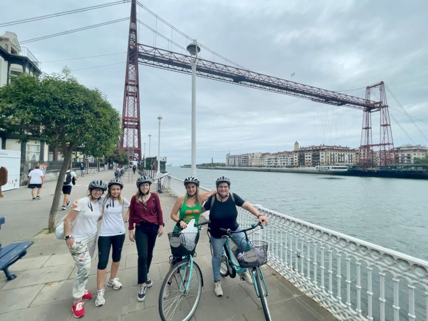 Getxo and Bizkaia Bridge EBike Tour - Crossing the Bizkaia Bridge: An Engineering Marvel