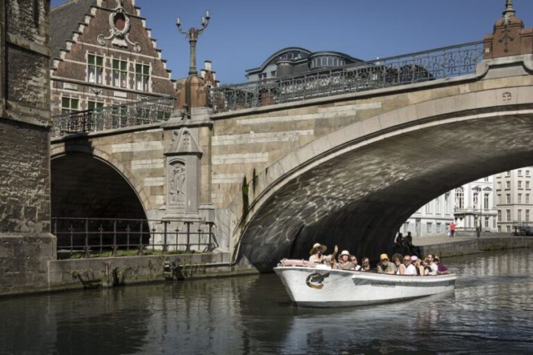 Ghent: 40-Minute Historical Boat Tour of City Center - The Value Factor