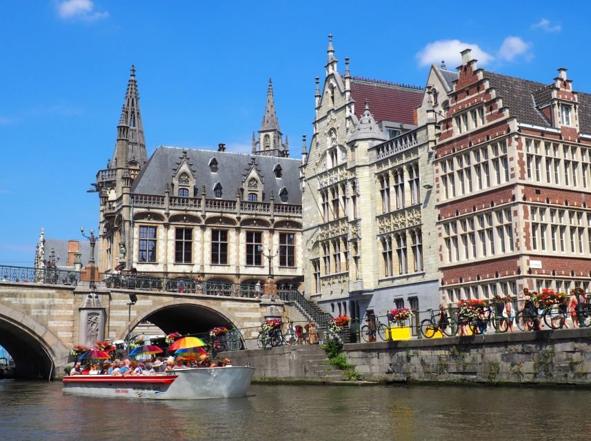 Ghent: 40 Minute Medieval Center Guided Boat Tour - Key Points