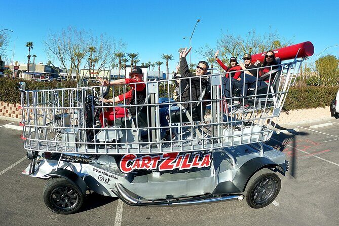 Giant Shopping Cart Limo Ride in Las Vegas - The Sum Up