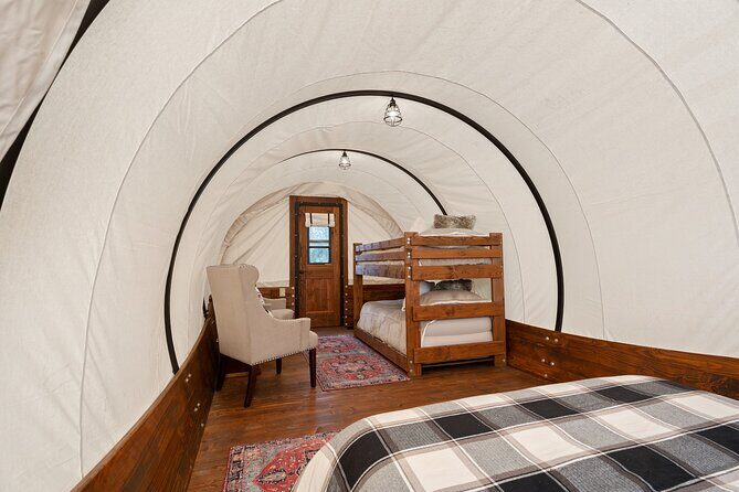 Glamping at Grand Canyon Glamping Resort - The Accommodations: Wagons, Tipis, and Domes
