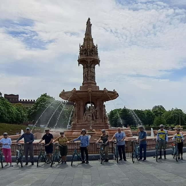 Glasgow: City and Clyde Bridges Bike Tour with Beer Tasting - The Itinerary Breakdown