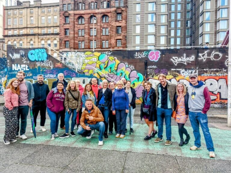 Glasgow: Street Art Guided Walking Tour - The Itinerary in Detail
