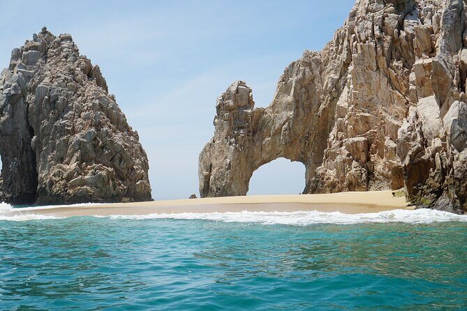 Glass Bottom Boat in Cabo San Lucas, free time in Playa del Amor - The Sum Up