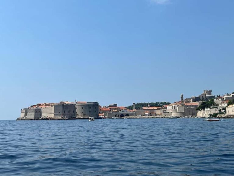 Glassboat panorama around Old Town & big caves in Dubrovnik - Price and Value