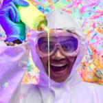 Glow in the Dark Splatter Paint Experience - The Experience: Details and Tips