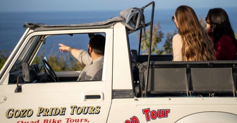 Gozo: Customizable Private Guided Jeep Tour with Lunch - What Our Reviewers Are Saying