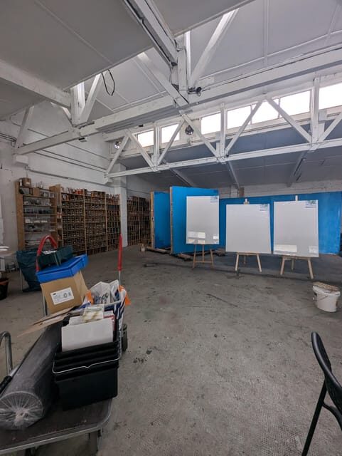 Graffiti workshop team event - Included and Not Included