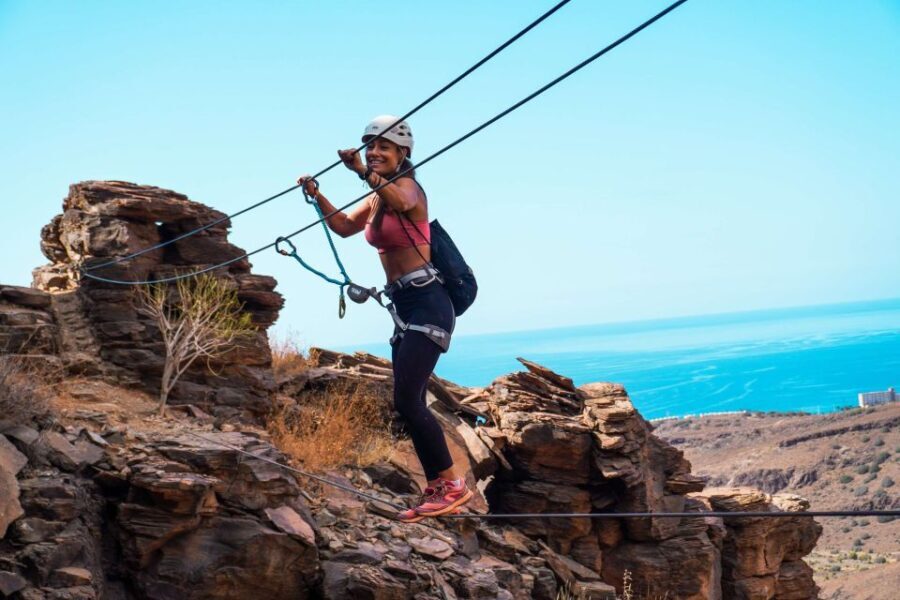 Gran Canaria: Guided Via Ferrata Excursion - The Itinerary Breakdown
