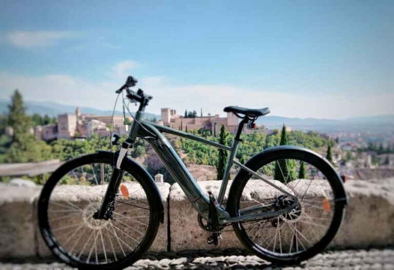 Granada: Slow E-bike Tour, explore the city on wheels with your senses - The Route and the Stops