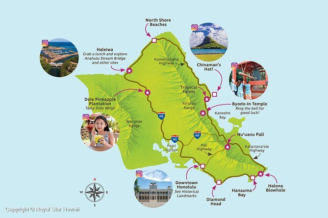 Grand Circle Island and Haleiwa 9 Hour Tour - Transportation and Group Size