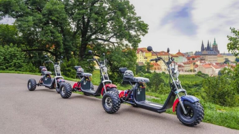 Grand City Tour on Electric Trike in Prague - Live Guided - Key Points