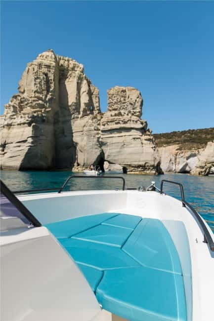 Grand Milos Adventure: Private Cruise Rental with Skipper - What’s Included and What’s Not