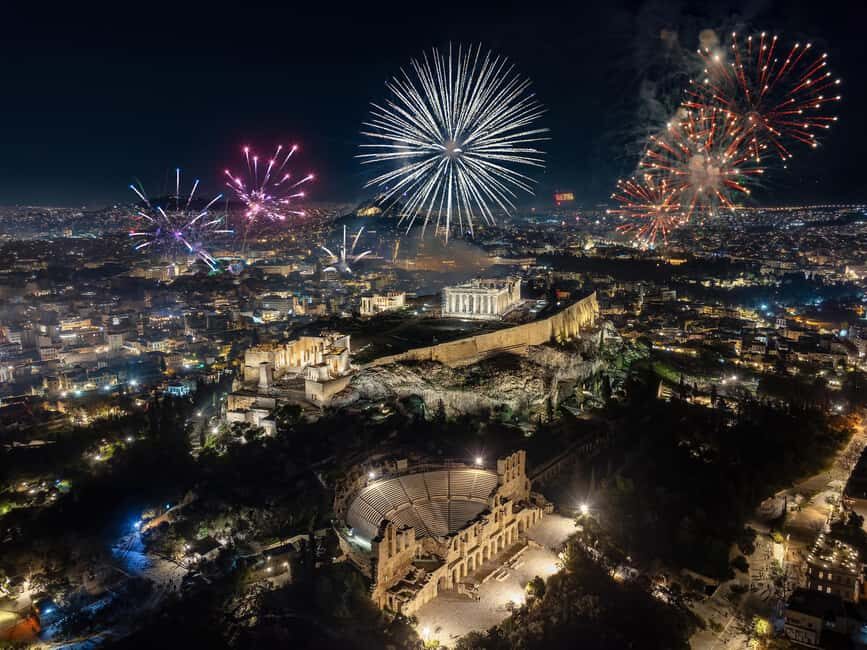 Greece & Bulgaria New Year Tour  8 Days of Festive Magic - Day 1 & 2: Athens—Ancient Wonders Meet Festive Lights