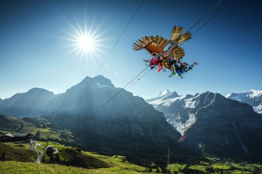 Grindelwald Gondola Ride to Mount First - The Ride Up: What to Expect