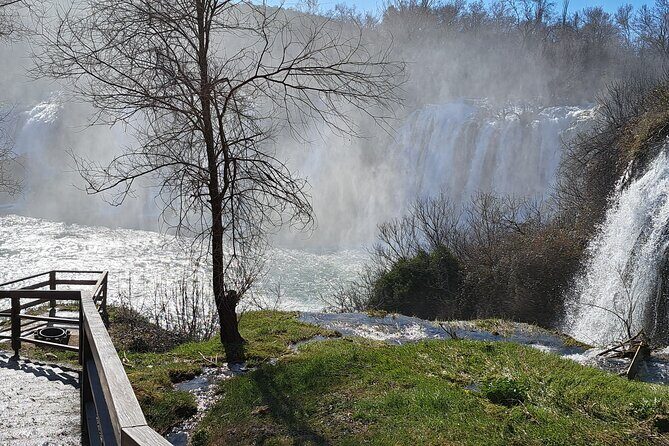 Group Full Day Tour Mostar & Kravica waterfalls from Dubrovnik - Crooked Bridge (Kriva Cuprija): A Quick Photo Op