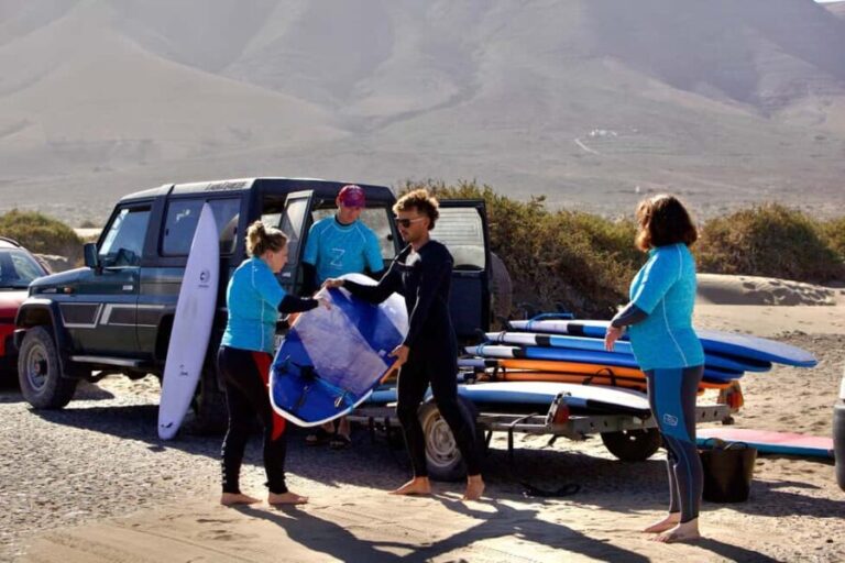 Group Surf Lessons in Lanzarote, learn with a local team - The Value of a 2-Hour Lesson