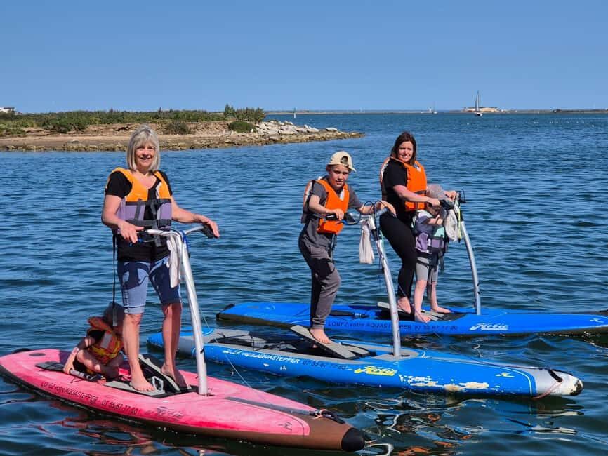 Gruissan: aquastepper rental (a mix of paddleboarding and stepper) - The Experience Itself: What to Expect