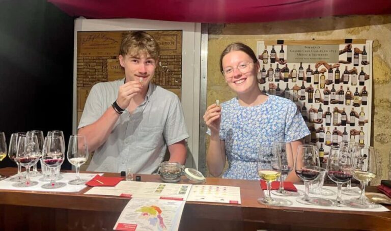 Guided Bordeaux Wine Tasting Class with 6 Wines and pairings - The Venue and Atmosphere