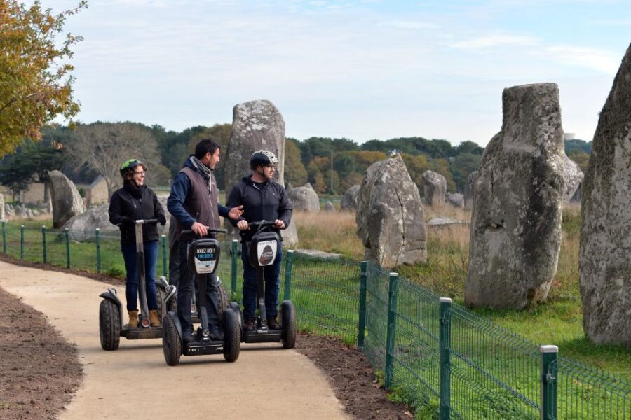 GUIDED IN SEGWAY - MENHIRS - 1:30 - Detailed Breakdown of the Itinerary