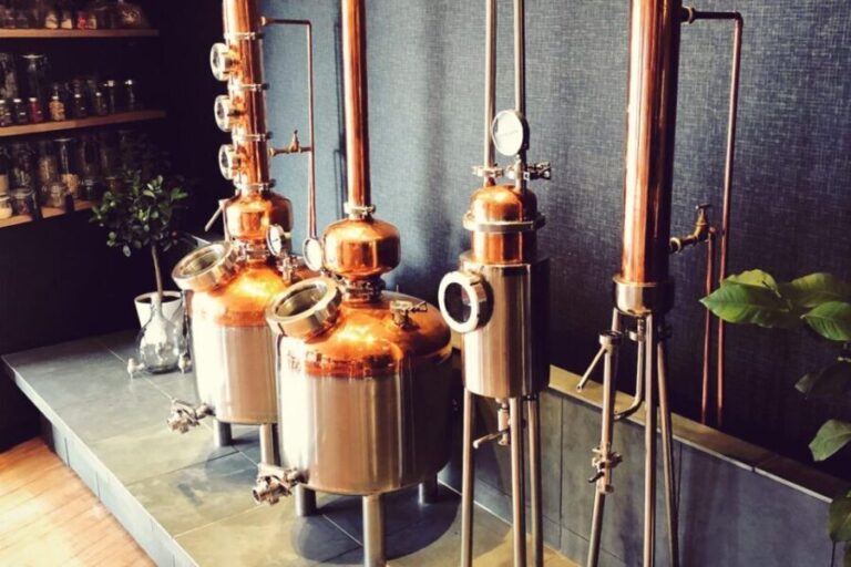 Haggis paired with whisky & gins in 56 North distillery! - The Practical Details