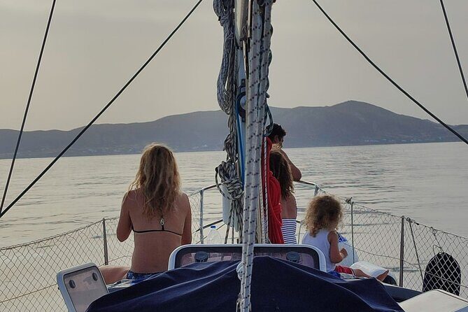 Half day cruise between the Turquoise Shades with Paros Sail - Starting Point & Duration