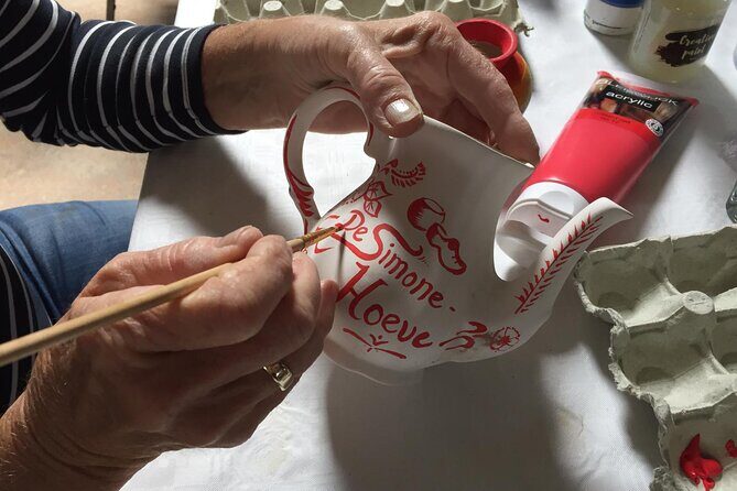 Half-Day Workshop Ceramic Painting in Katwoude - The Additional Farm Tours