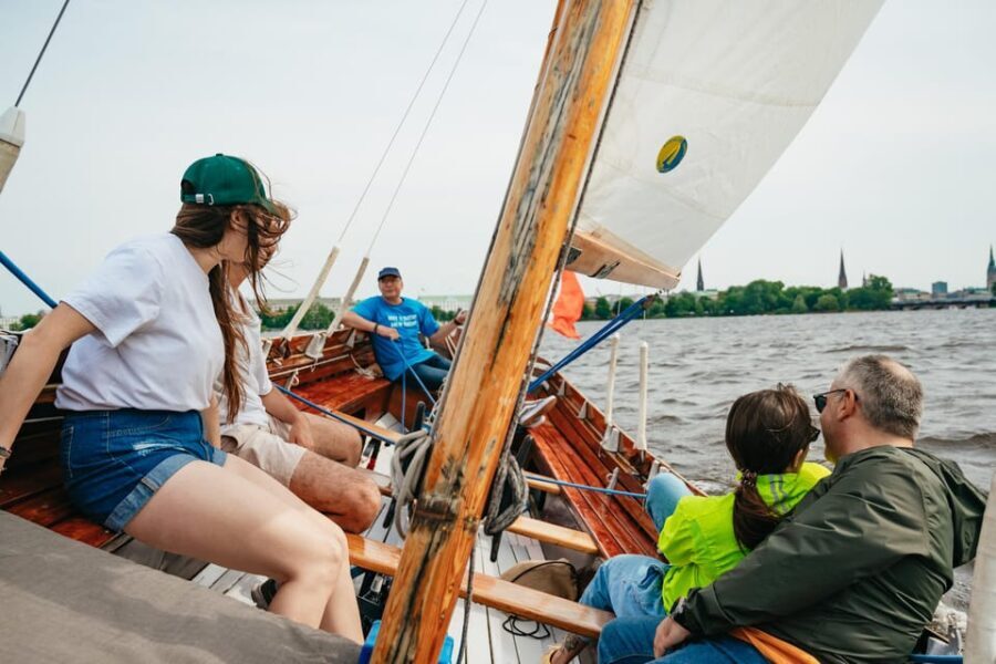 Hamburg: Alster River Sailing Tour on a 2-Masted Sailboat - The Actual Sailing Experience