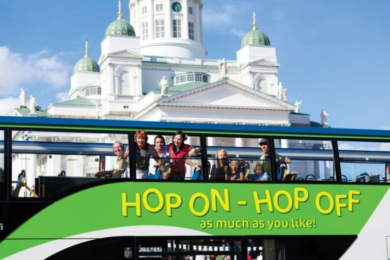 Helsinki: Hop-On Hop-Off Bus Tour & City Highlights Cruise - The Itinerary in Depth