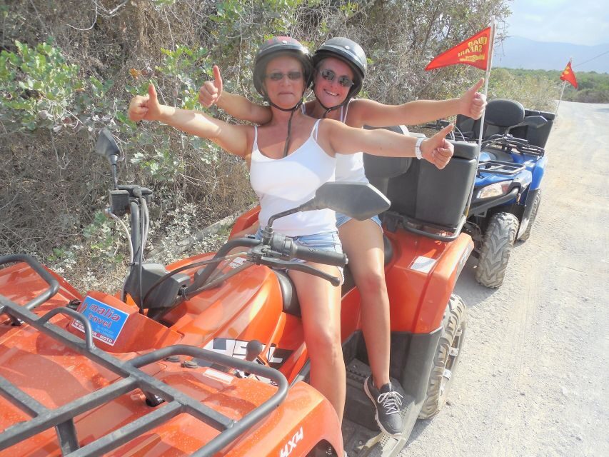 Hersonisos - Malia :off-road quad safari with transfer+Lunch - What Travelers Say About This Tour