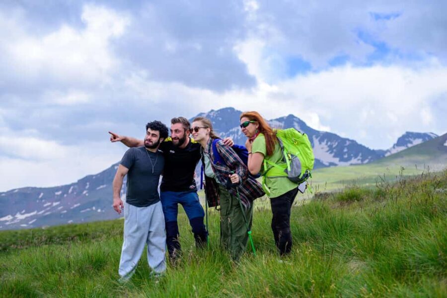 Hike to Rapi Lake and Aragats Northern Wall - The Trail and Terrain