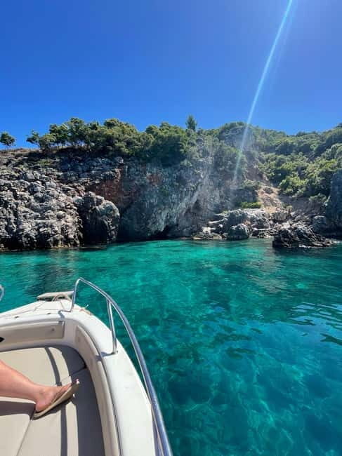 Himara: Albanian Riviera Boat Tour with Swimming stops - The Itinerary in Detail