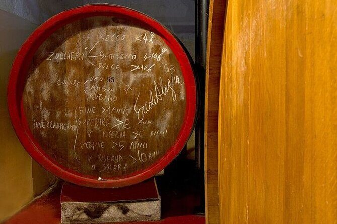 Historic winery visit with food and wine tasting in Marsala - The Tasting and Food Pairing