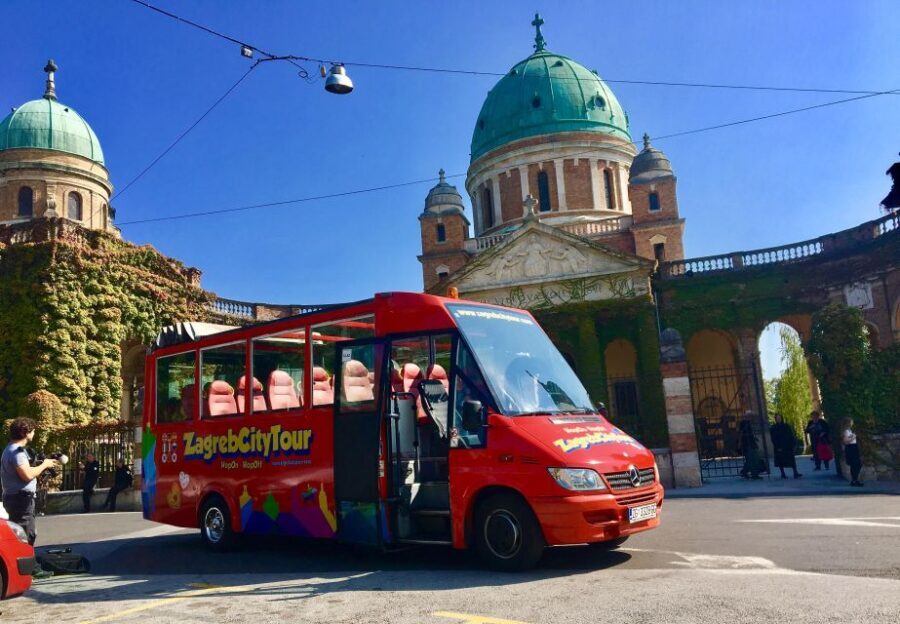 Hop On Hop Off Panoramic bus - Zagreb City Tour - The Stops and Sightseeing Highlights