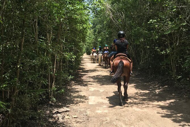 Horseback, ATV´s, Ziplines, Cenote, Hanging bridge Lunch and Round Trip Included - What the Reviews Say