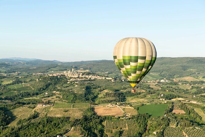 Hot Air Balloon ride in the Chianti Valley Tuscany - The Itinerary in Detail