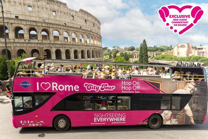 I Love Rome Hop on Hop off Open Bus Tour - The Practical Side: Price, Duration, and What You Get